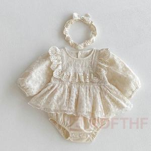 ベビー服 女の子 キッズ ロンパース ワンピー...の詳細画像2
