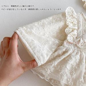 ベビー服 女の子 キッズ ロンパース ワンピー...の詳細画像4