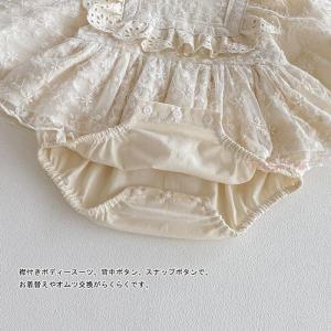 ベビー服 女の子 キッズ ロンパース ワンピー...の詳細画像5