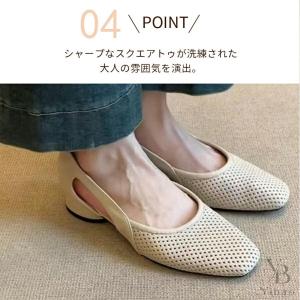 メリージェーン シューズ レディース パンチン...の詳細画像4