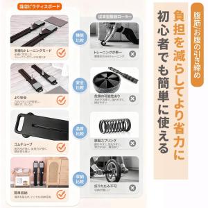 ピラティスボード 分離式 腹筋ローラー対応 ト...の詳細画像2