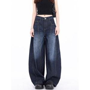 カーブパンツ レディース カジュアルパンツ ダ...の詳細画像2