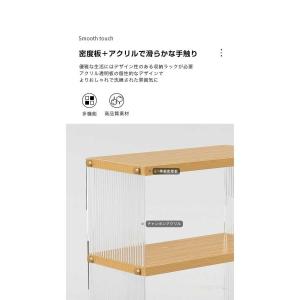キッチン収納 食器棚 卓上 ミニ食器棚 キッチ...の詳細画像3