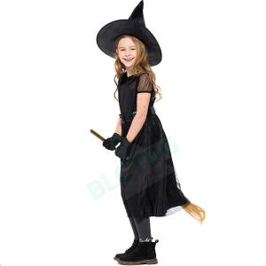 魔女 コスプレ衣装 ハロウィン 子供ワンピース...の詳細画像3