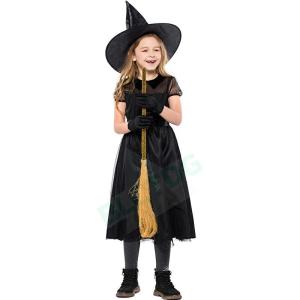 魔女 コスプレ衣装 ハロウィン 子供ワンピース...の詳細画像4