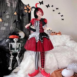 ハロウィン ピエロ ハロウィン衣装 ピエロ 4...の詳細画像5