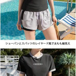 即納!フィットネス水着 レディース タンキニ ...の詳細画像5