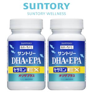 【2個セット】サントリー DHA&EPA＋セサミンEX オメガ3脂肪酸 DHA EPA サプリ 120粒入/約30日分｜サントリーウエルネス Yahoo!店