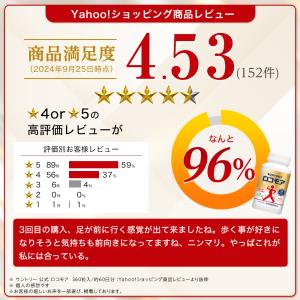 ロコモア ひざ サプリ 360粒(約2ヶ月分)...の詳細画像3