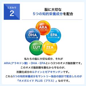 オメガエイドPLUS オメガ脂肪酸 180粒(...の詳細画像5