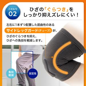 ひざアクティブサポーター 片足分(1個単品) ...の詳細画像5