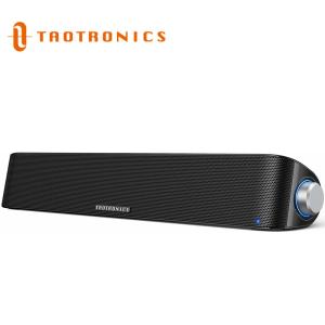 PC スピーカー TaoTronics ステレオ USB サウンドバー