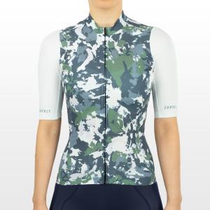 レディースプレミアム半袖ジャージ ［コラージュ・グレー