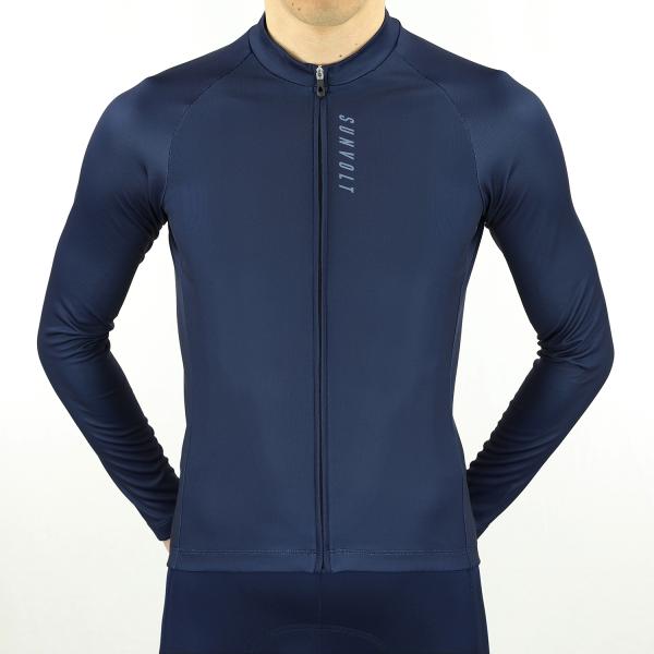 スタンダード長袖ジャージ [ネイビー][YA-485]