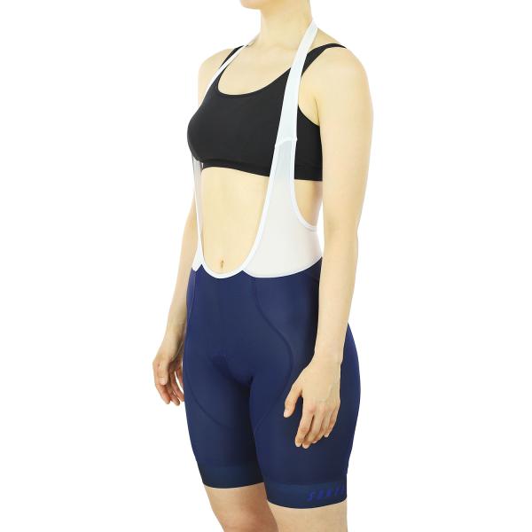 レディース ホルターネックビブパンツ［ネイビー］