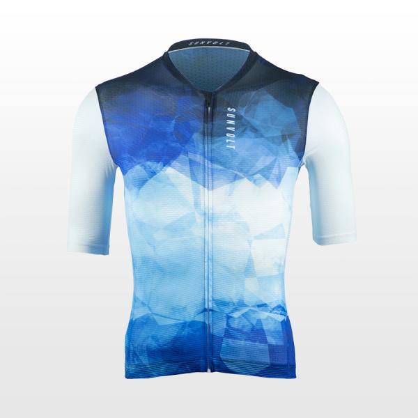 【SALE 20%OFF】クールメッシュ半袖ジャージ Ver.2 ［アイスブルー］【返品・交換不可】