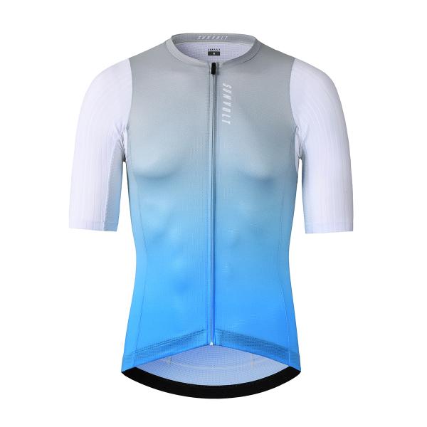 【SALE 20%OFF】エアロST半袖ジャージ ［グレースカイ］【返品・交換不可】