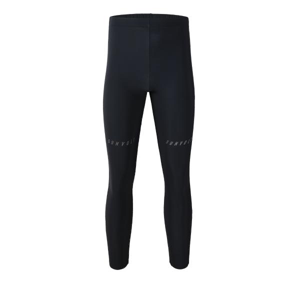 ウォームアップタイツ2026 ［ブラック］ フルオープンサイドファスナー