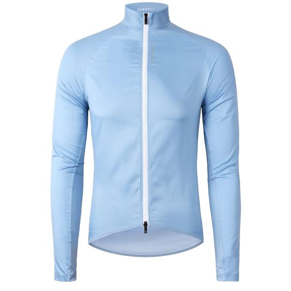 スリムウィンドブレーカー［アッシュブルー］