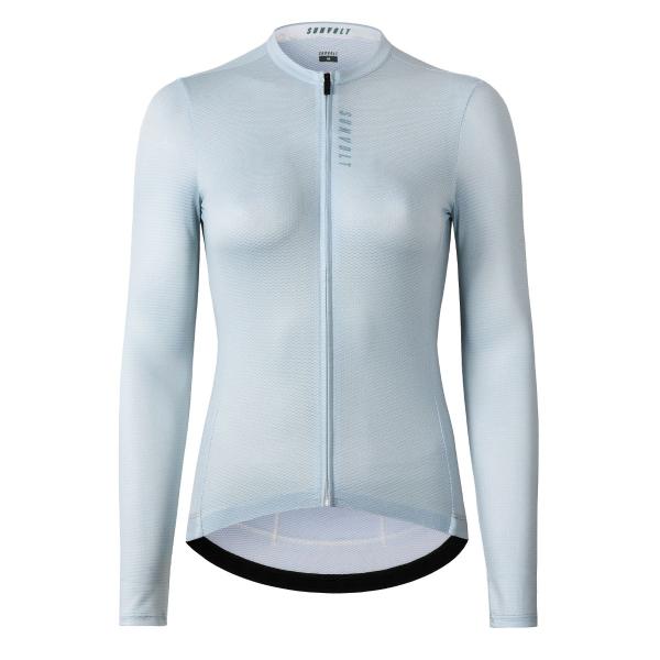 レディースフローラ長袖ジャージ［ミント］