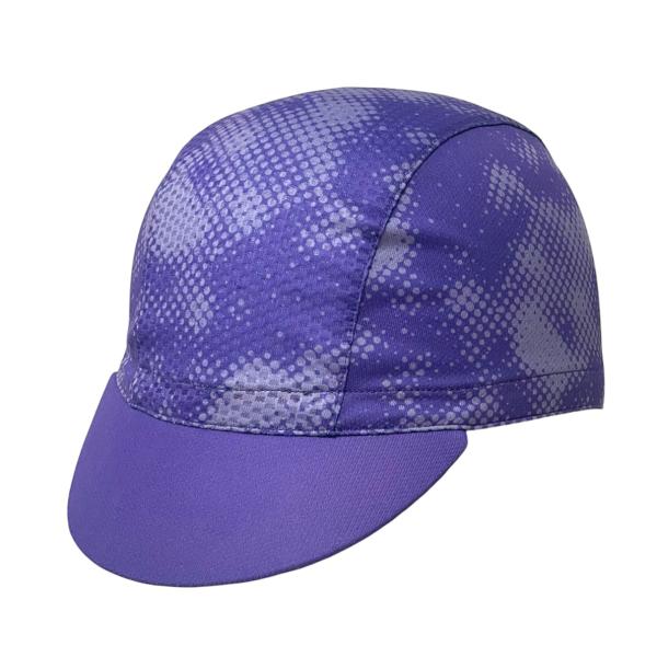 サイクルキャップ［パープル/オレンジ］フリーサイズ