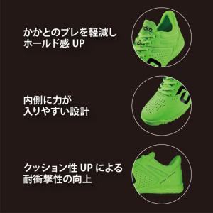 卓球シューズ andro アンドロ クロスステ...の詳細画像5