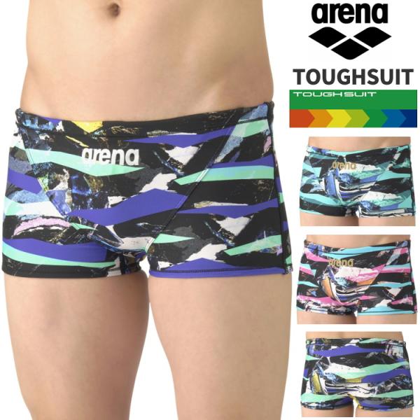 アリーナ arena 競泳水着 練習用水着 メンズ トレーニングスパッツ ショートレッグ タフスーツ...