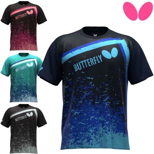 卓球Tシャツ バタフライ BUTTERFLY ブリンカ・Tシャツ メンズ レディース 47910 4...