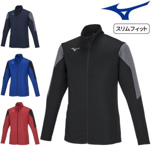 ミズノ MIZUNO ジャージ 上 ソフトニットジャケット メンズ レディース トレーニングウエア 32MCA116｜sunward