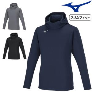 ミズノ MIZUNO ジャージ 上 ソフトニットフルオーバーフーディ メンズ レディース トレーニングウエア 32MCA119｜sunward