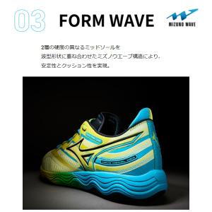 卓球シューズ ミズノ MIZUNO ウエーブメ...の詳細画像5