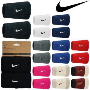 NIKE ナイキ スウッシュ クラシック ダブルワイド リストバンド 2個入 BN4000 手首 汗止め スポーツ アクセサリー 小物｜サンワード