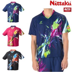 Nittaku（ニッタク） 卓球ユニフォーム ポッピングシャツ メンズ