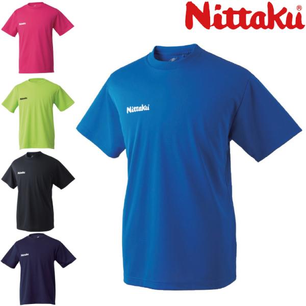 ニッタク Nittaku ドライTシャツ NX-2062 卓球Tシャツ　メンズ レディース ジュニア...