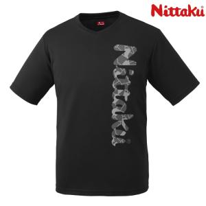 （廃番）卓球Tシャツ ニッタク Nittaku ビーロゴTシャツ2 メンズ レディース NX-2097