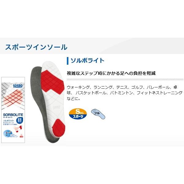 SORBO（ソルボ） インソール DSIS ソルボライト(2Lサイズ：28.0〜29.0cm) 中敷...