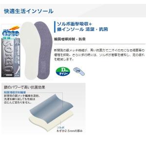 SORBO ソルボ インソール DSIS ソルボ衝撃吸収＋銀インソール フルインソールタイプ 靴の中...