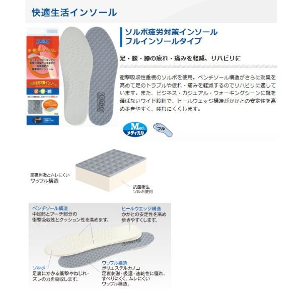 SORBO ソルボ インソール DSIS ソルボ疲労対策インソール フルインソールタイプ 靴の中敷 ...