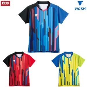 卓球ユニフォーム VICTAS V-GS300 ゲームシャツ メンズ レディース  512301｜sunward