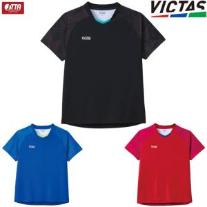 卓球ユニフォーム VICTAS PLAY ヴィクタス シャーズスリーブ ゲームシャツ メンズ レディース 612603