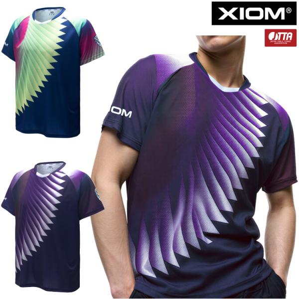 卓球ユニフォーム XIOM エクシオン フェニックス ゲームシャツ メンズ レディース 1036