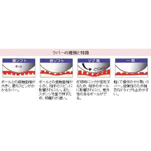 卓球ラバー ヤサカ オリジナルTバージョン 表...の詳細画像2