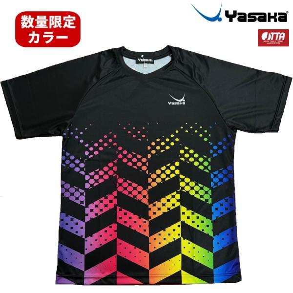 卓球ユニフォーム ヤサカ ドットグラデユニフォーム ゲーシャツ メンズ レディース Y-248 限定...
