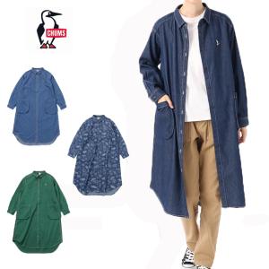 CHUMS（チャムス） デニムシャツワンピース/Denim Shirt One-Piece