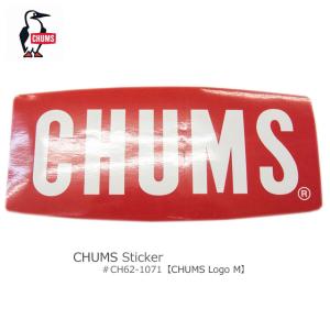 ●クロネコゆうパケット発送対応　チャムス CHUMS ステッカー CHUMS Logo M CH62-1071｜sunwear