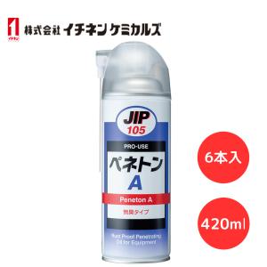 潤滑剤 スプレー イチネンケミカルズ ペネトンA 420ml JIP105 設備用防錆浸透油 6本入
