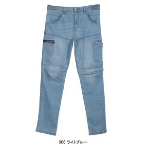作業服 作業ズボン デニム カーゴパンツ GE...の詳細画像2