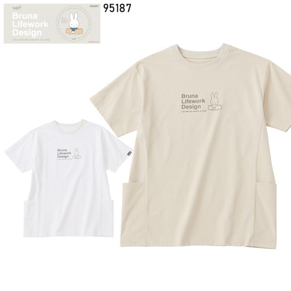 【2025春夏新作】 AITOZ 防虫脇切替ポケット付プリントTシャツ 通年用 レディース 9518...