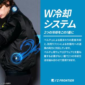 アイズフロンティア 空調 新作 半袖ワークジャ...の詳細画像2