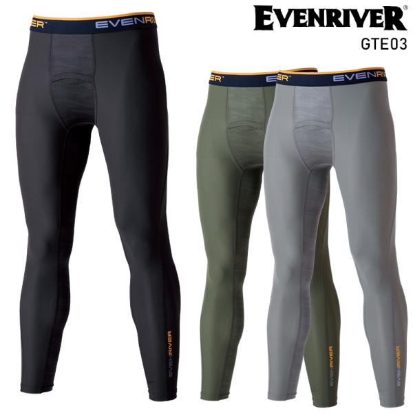 【2025春夏新作】 EVENRIVER アイスコンプレッションレギンス春夏用 メンズ GTE03 ...
